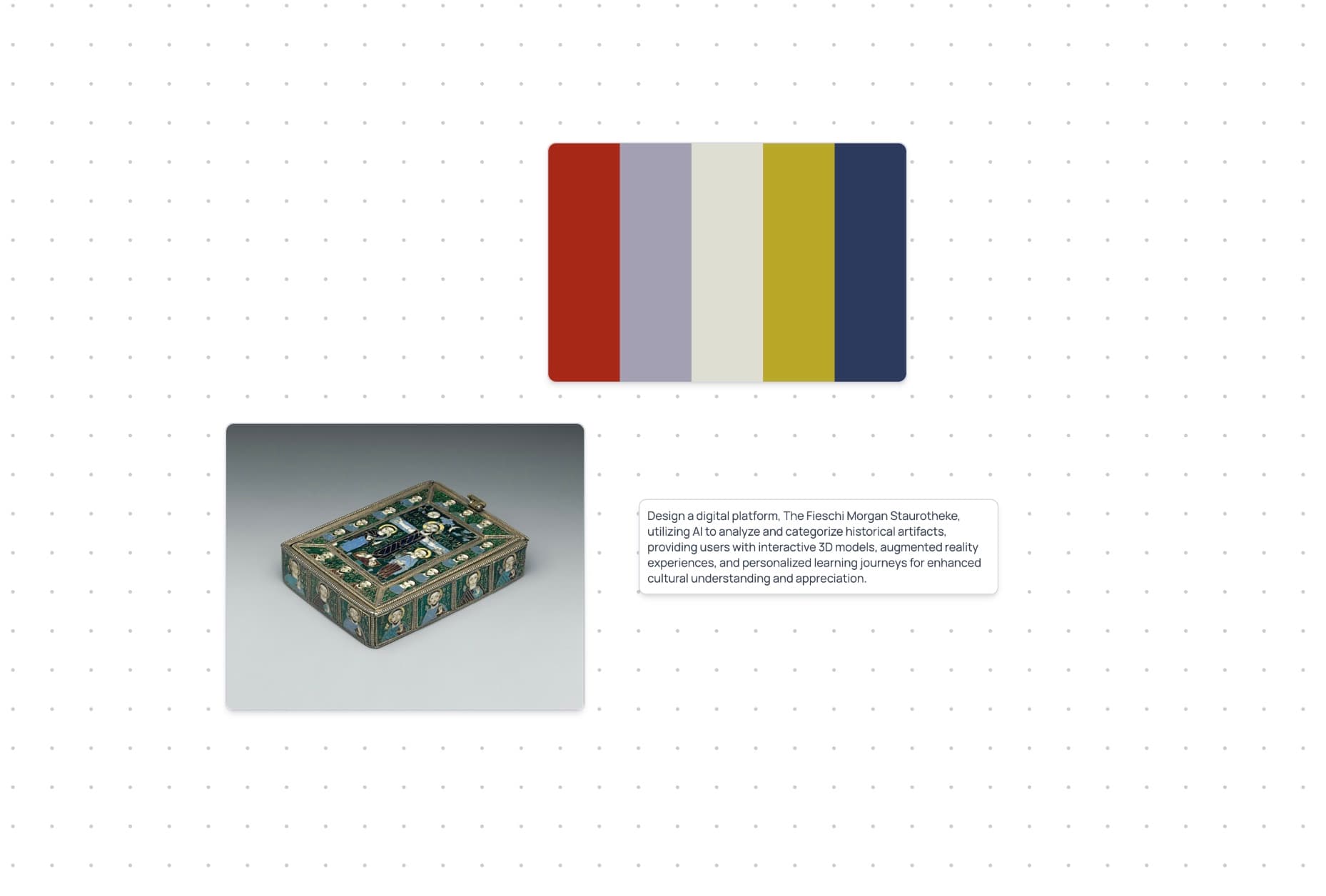 Create or drop entries onto the canvas